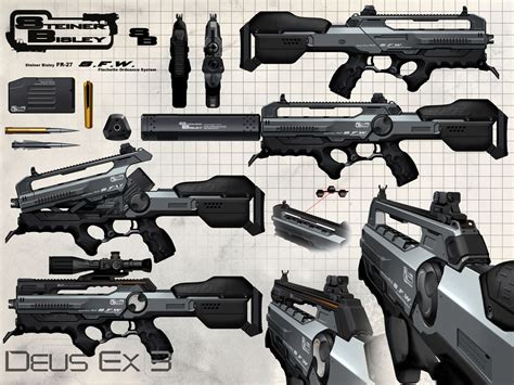 Deus Ex human revolution weapon